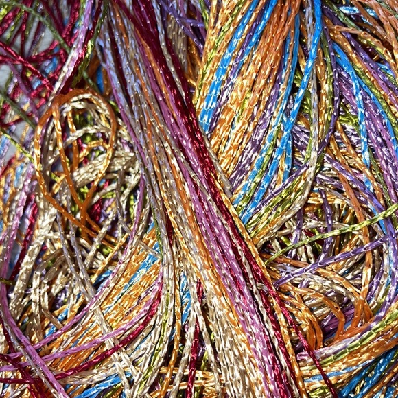 Decorative colorful string curtain hippyish - Picture 2 of 3